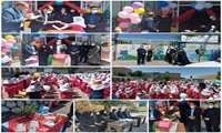 به صدا در آوردن زنگ سلامت در مدرسه ولایت فقیه توسط مدیر شبکه بهداشت و درمان پاکدشت   